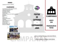 EL VIERNES 2 DE AGOSTO COMIENZAN LAS FIESTAS DE CAMPANAS
