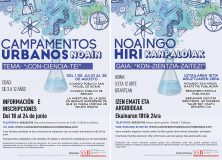 LA MANCOMUNIDAD DE SERVICIOS SOCIALES DE BASE DE ZONA NOAIN PRESENTA LOS CAMPAMENTOS URBANOS DE VERANO