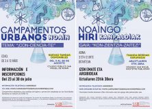 NUEVAS PLAZAS DISPONIBLES EN LOS CAMPAMENTOS URBANOS DE NOAIN