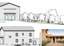 COMIENZAN LAS OBRAS DE ADECUACIÓN DE EDIFICIO AUXILIAR PARA CONSULTA DE PODOLOGÍA, ZONA VERDE Y ACCESOS EN EL AYUNTAMIENTO