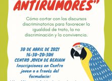 TERCERA SESIÓN DEL CICLO DE IGUALDAD PARA JÓVENES, ORGANIZADO POR LOS SERVICIOS SOCIALES DE BASE