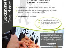 TIEBAS-MURUARTE DE RETA INAUGURA SU CENTRO NORDIC WALKING
