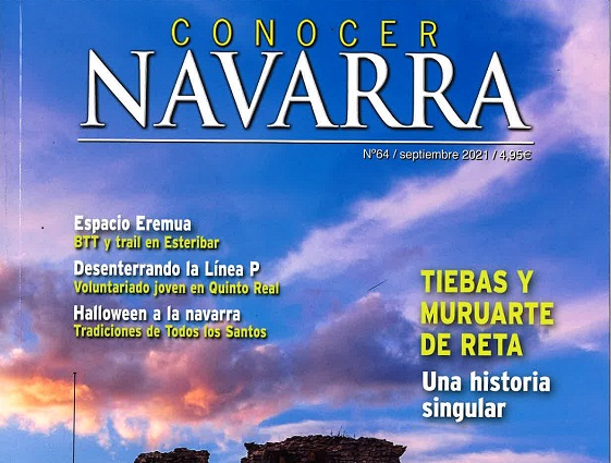 LA REVISTA ‘CONOCER NAVARRA’ TIENE COMO PROTAGONISTAS A TIEBAS, MURUARTE DE RETA Y CAMPANAS LA REVISTA ‘CONOCER NAVARRA’ TIENE COMO PROTAGONISTAS A TIEBAS, MURUARTE DE RETA Y CAMPANAS