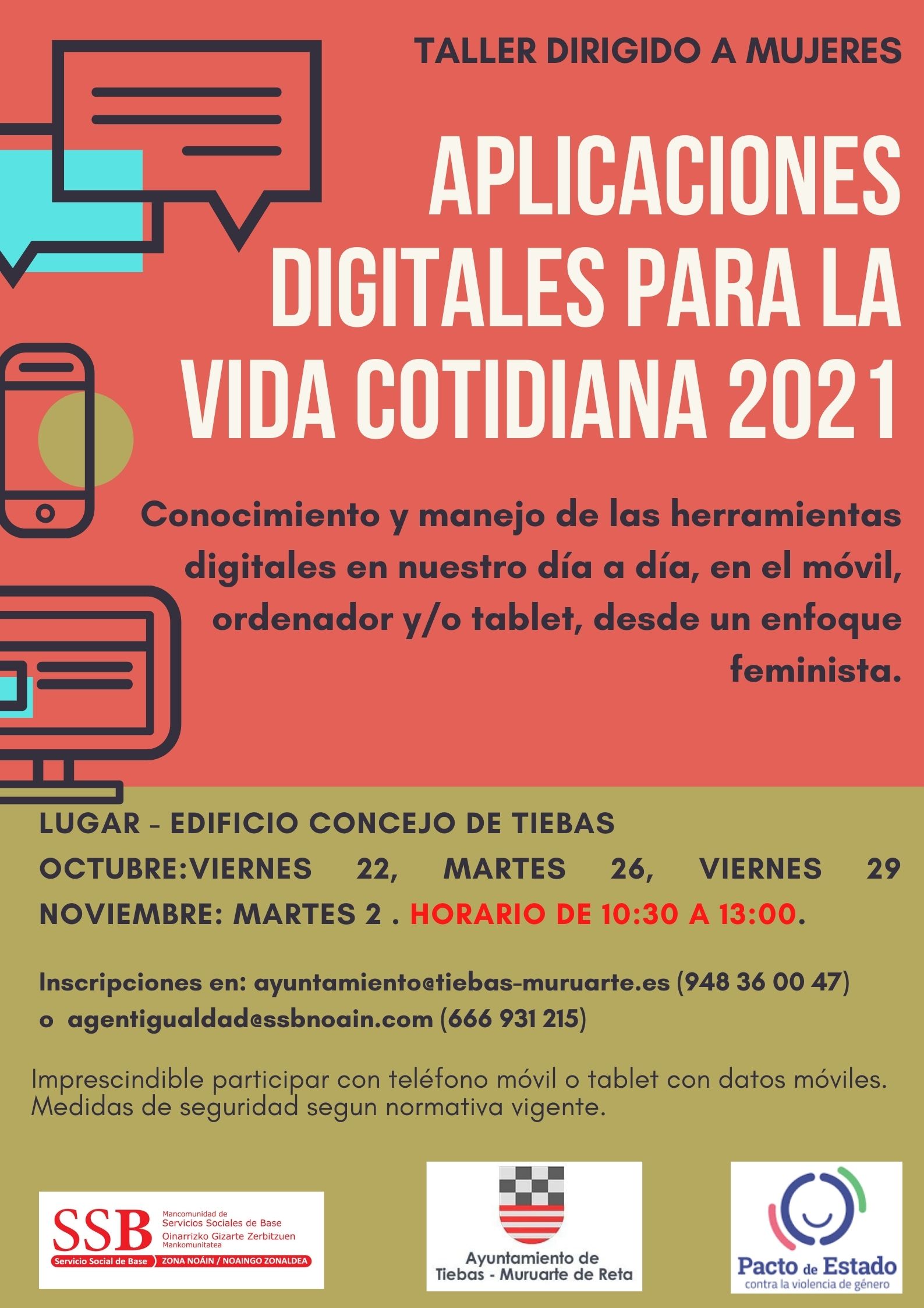 LA MANCOMUNIDAD ORGANIZA UN TALLER PARA MUJERES DE APLICACIONES DIGITALES PARA LA VIDA COTIDIANA 2021 LA MANCOMUNIDAD ORGANIZA UN TALLER PARA MUJERES DE APLICACIONES DIGITALES PARA LA VIDA COTIDIANA 2021