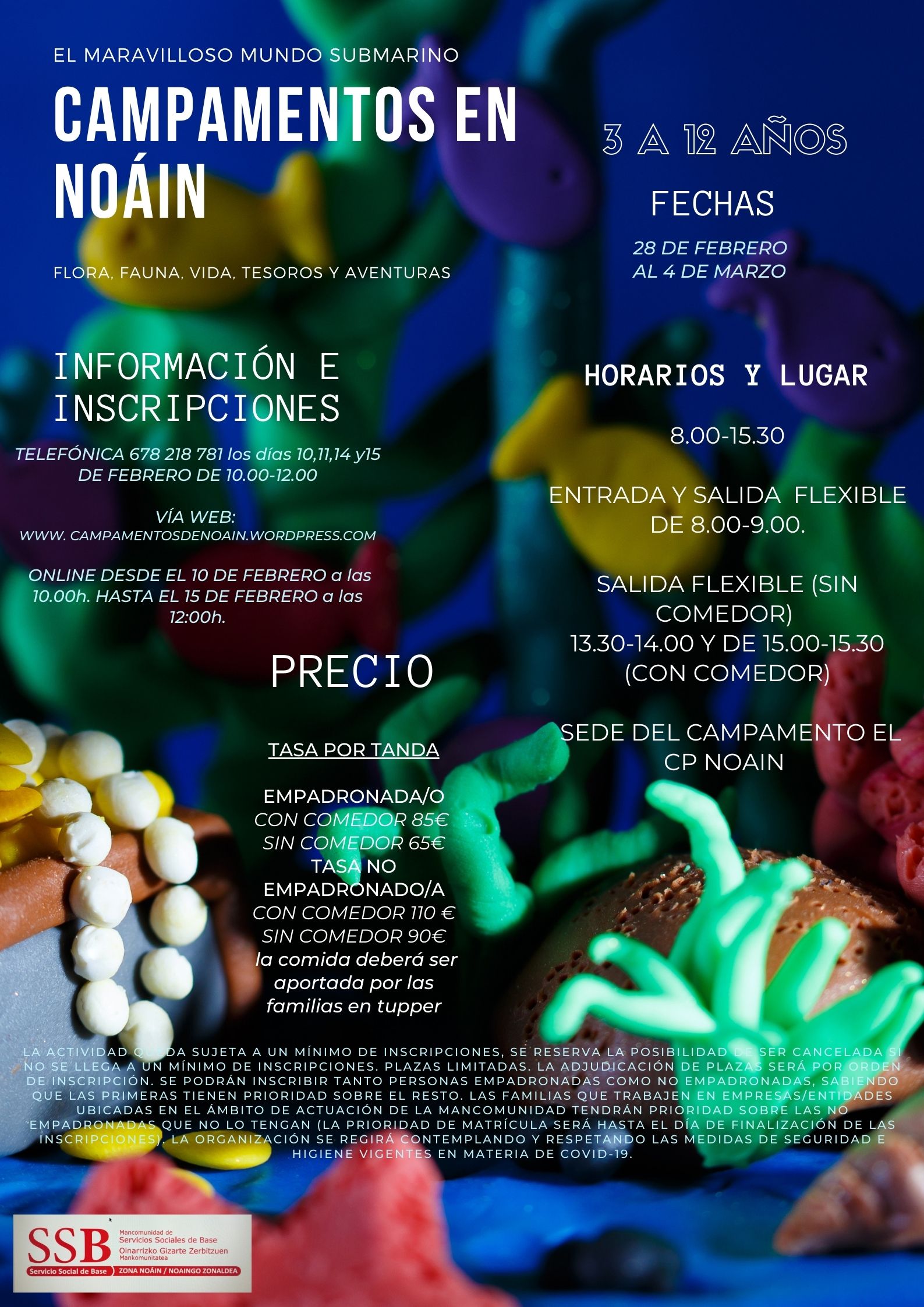 LA MANCOMUNIDAD DE SERVICIOS SOCIALES ORGANIZA UN CAMPAMENTO URBANO PARA LA SEMANA BLANCA LA MANCOMUNIDAD DE SERVICIOS SOCIALES ORGANIZA UN CAMPAMENTO URBANO PARA LA SEMANA BLANCA