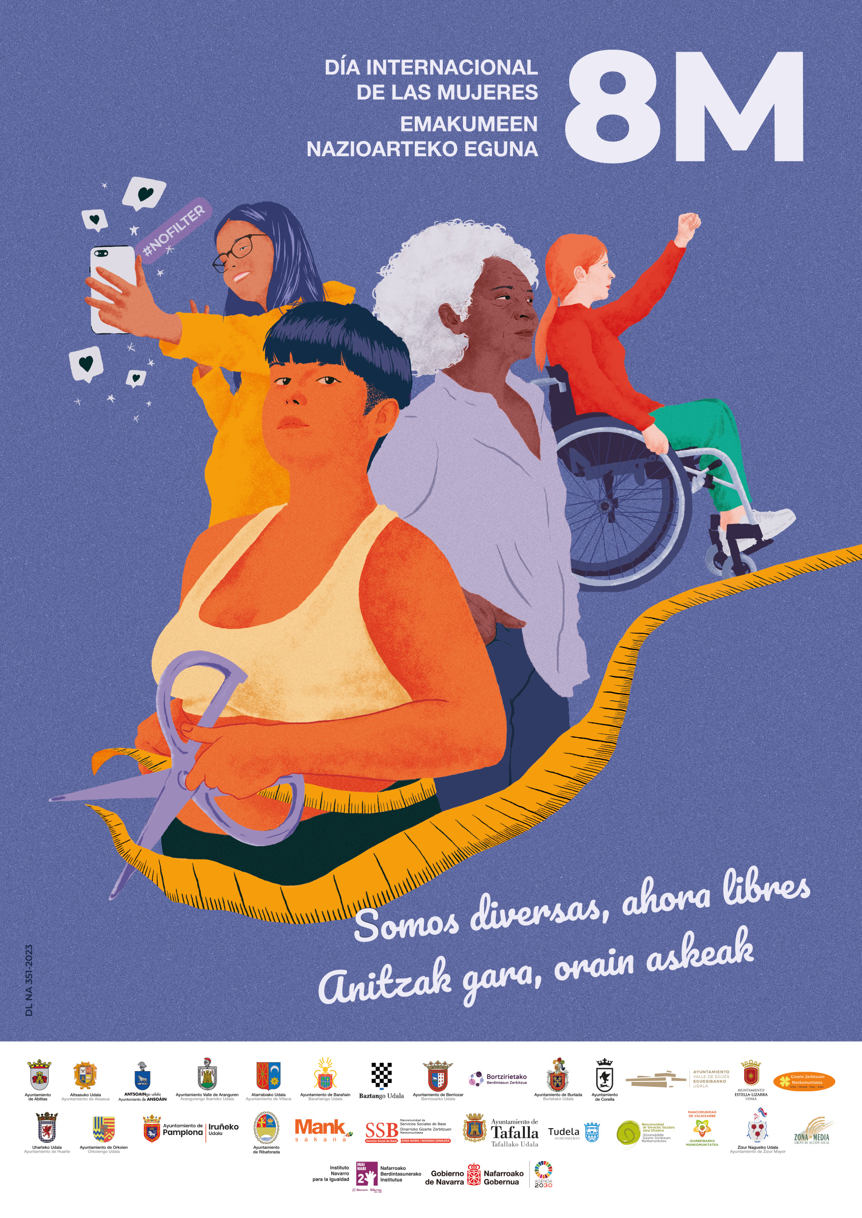 DECLARACIÓN INSTITUCIONAL CON MOTIVO DEL 8 DE MARZO: ‘SOMOS DIVERSAS, AHORA LIBRES’ DECLARACIÓN INSTITUCIONAL CON MOTIVO DEL 8 DE MARZO: ‘SOMOS DIVERSAS, AHORA LIBRES’