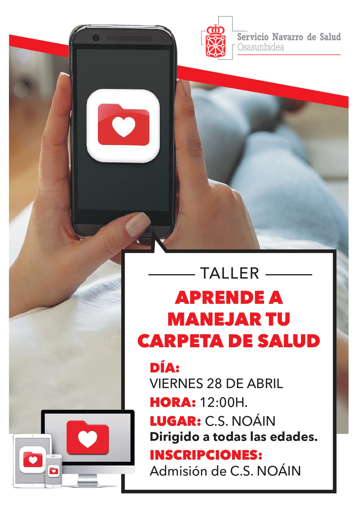 EL MANEJO DE LA CARPETA DE SALUD PODRÁ APRENDERSE EN UN TALLER EL MANEJO DE LA CARPETA DE SALUD PODRÁ APRENDERSE EN UN TALLER