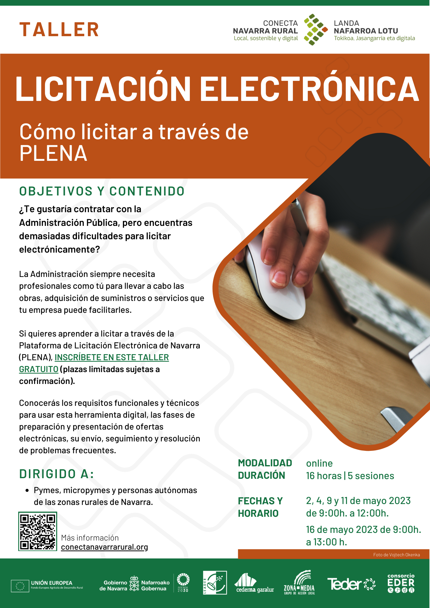 TALLER ONLINE SOBRE LICITACIÓN ELECTRÓNICA