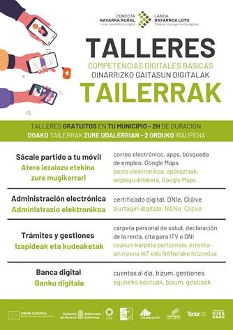 EL CONSORCIO DE DESARROLLO DE LA ZONA MEDIA OFRECE CUATRO TALLER GRATUITOS DE COMPETENCIAS DIGITALES BÁSICAS