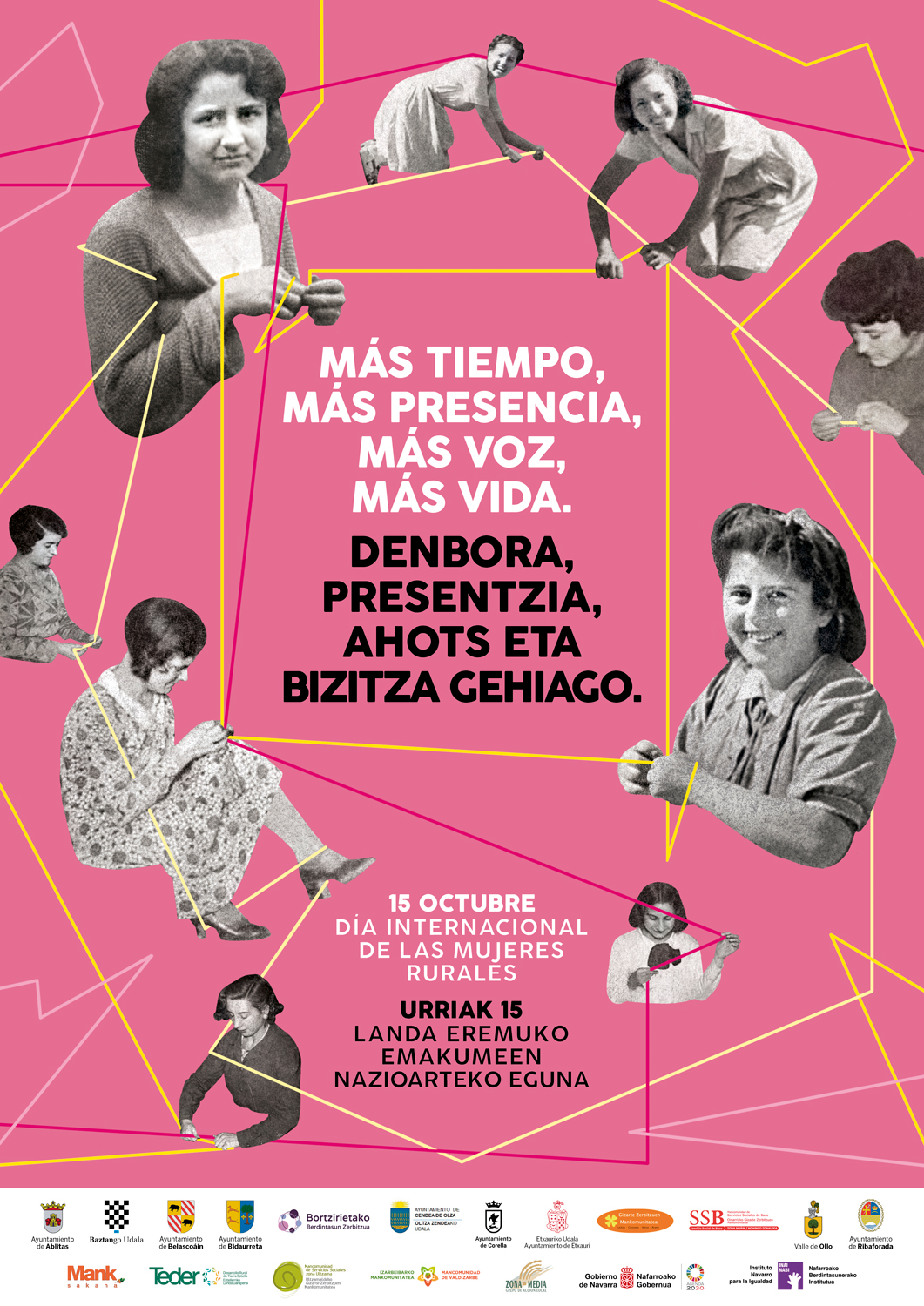 MANIFIESTO SOBRE EL DÍA INTERNACIONAL DE LAS MUJERES RURALES: ‘MÁS TIEMPO, MÁS PRESENCIA, MÁS VOZ, MÁS VIDA’ MANIFIESTO SOBRE EL DÍA INTERNACIONAL DE LAS MUJERES RURALES: ‘MÁS TIEMPO, MÁS PRESENCIA, MÁS VOZ, MÁS VIDA’