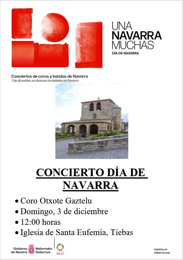 CONCIERTO PARA CELEBRAR EL DÍA DE NAVARRA CONCIERTO PARA CELEBRAR EL DÍA DE NAVARRA