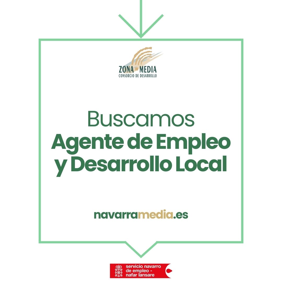 EL CONSORCIO DE LA ZONA MEDIA BUSCA UN AGENTE DE EMPLEO Y DESARROLLO LOCAL