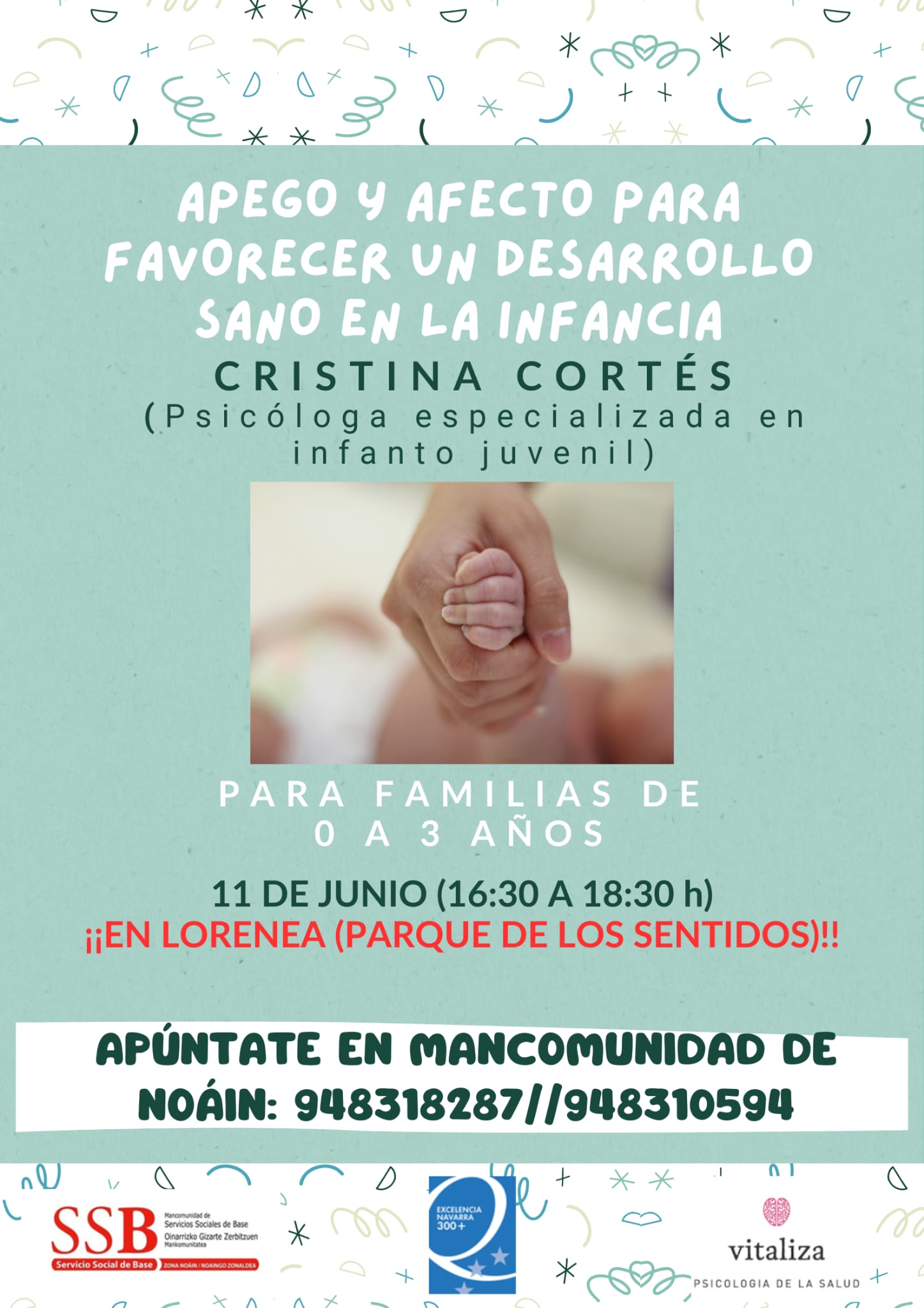 TALLER DE APEGO Y AFECTO PARA FAVORECER UN DESARROLLO SANO EN LA INFANCIA