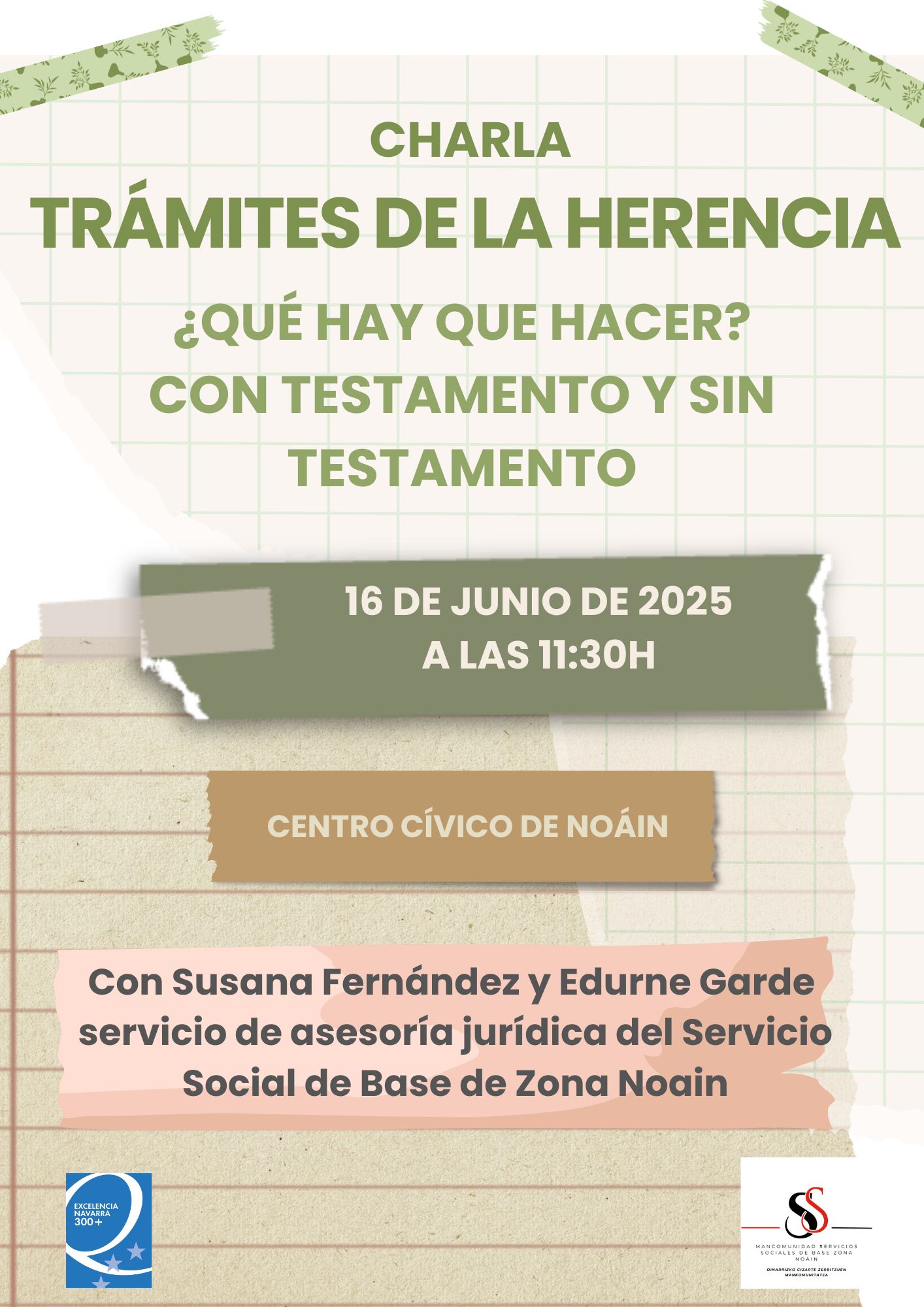 CHARLA SOBRE TRÁMITES RELACIONADOS CON HERENCIAS
