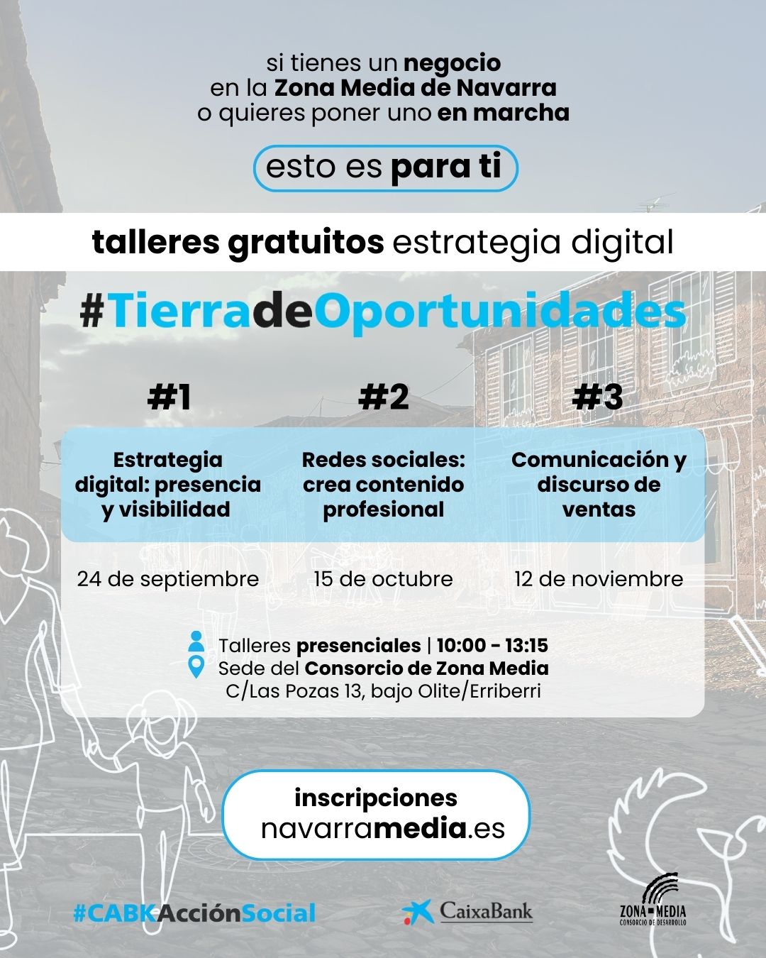 TALLERES GRATUITOS DE ESTRATEGIA DIGITAL PARA NEGOCIOS DE LA ZONA MEDIA
