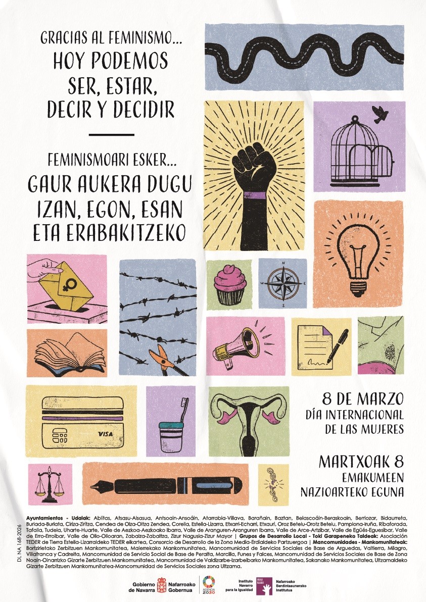 ACTIVIDADES EN TORNO AL 8 DE MARZO, DÍA INTERNACIONAL DE LAS MUJERES